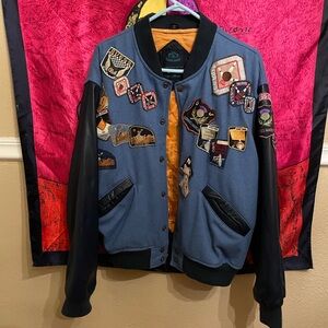 Vintage guess varsity jacket